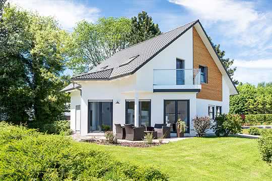 Vermögensplanung - Neues Einfamilienhaus im Grünen