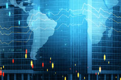 Globale Finanzmärkte und Kursentwicklungen als Symbol für strategische Geldanlage und Vermögensplanung